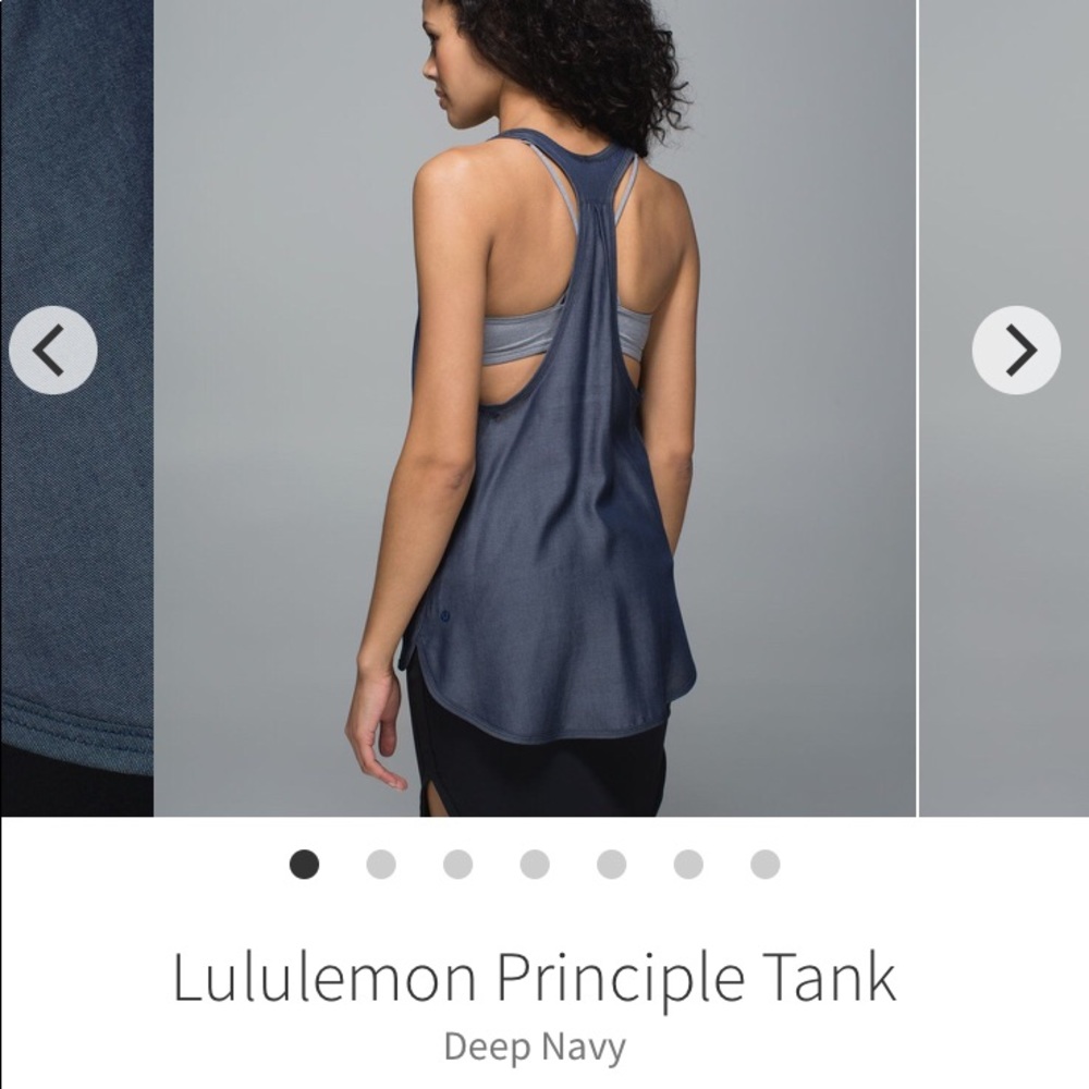 Lululemon Principal tank in deep navy 6